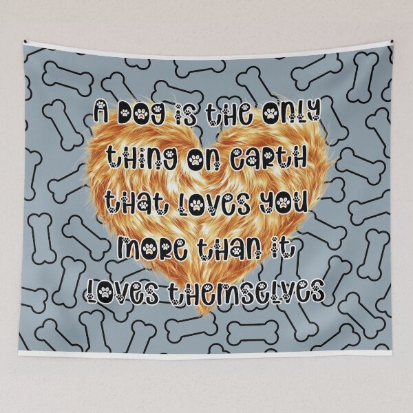 Item preview, Dog Hearts with Quotes Design 1 of 30 designed and sold by Jenson Major.