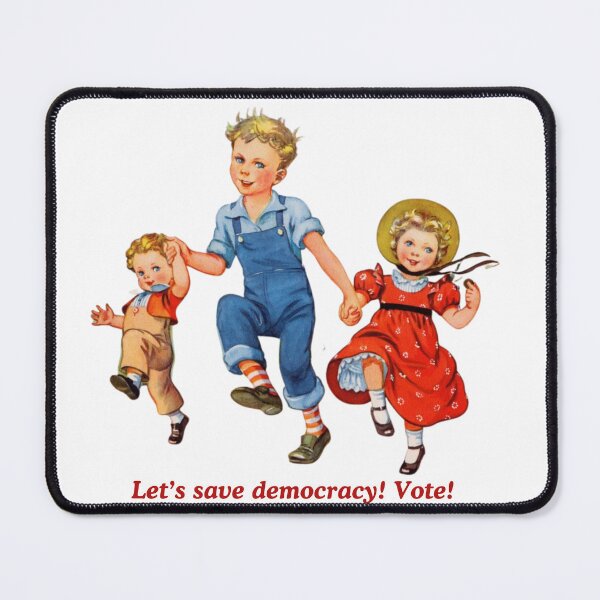 Item preview, Let's save democracy! Vote! designed and sold by sternapple.