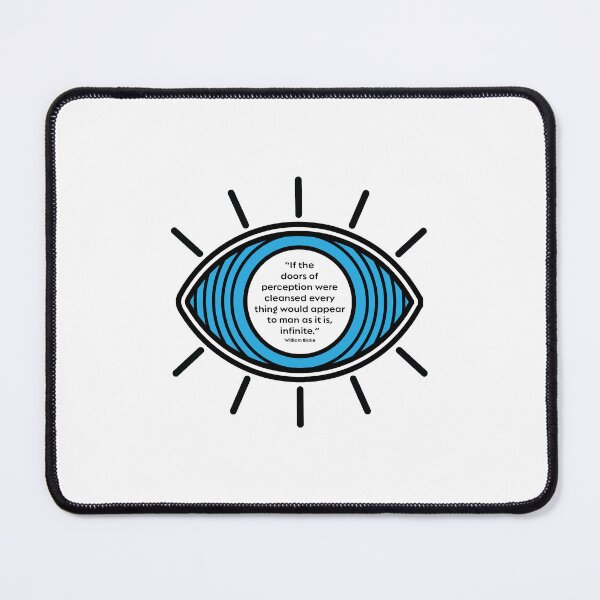 Item preview, If the Doors of Perception Were Cleansed Sticker designed and sold by alisonm47.