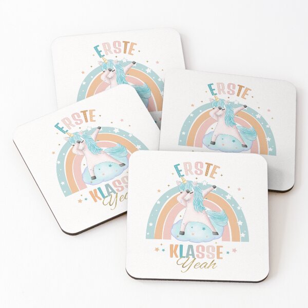 Item preview, School enrollment unicorn schoolchild 2024 first class glitter designed and sold by Sandra Brezina.