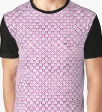 SCALES2 WHITE MARBLE & PINK MARBLE (R) Graphic T-Shirt