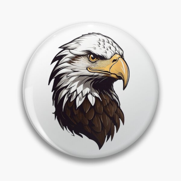 Item preview, Eagle face design designed and sold by PrintBreeze.