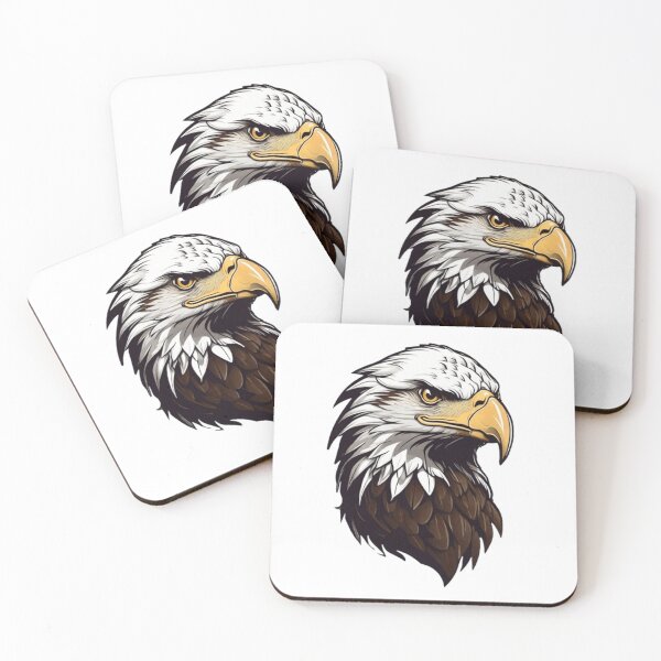 Item preview, Eagle face design designed and sold by PrintBreeze.