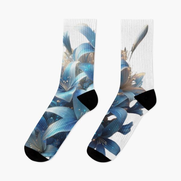 Item preview, Glitter Blue Lilium  designed and sold by deniz kaya.