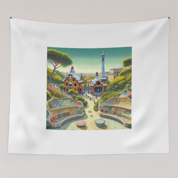 Item preview, Gaudi and Park Güell designed and sold by Arko-iris.