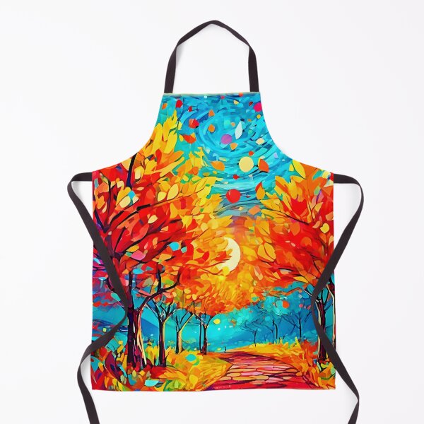 Item preview, Vibrant Forest Path to the Moon designed and sold by Health And Fitness Posts e-Store.