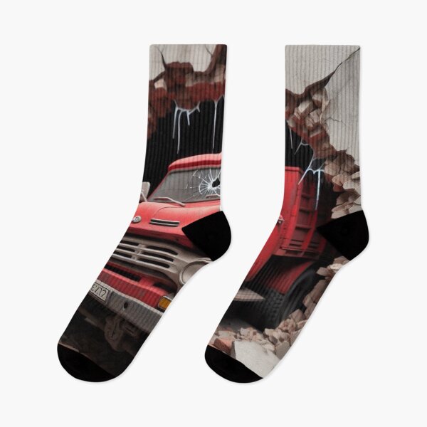 Item preview, Red Truck Hole in A Wall designed and sold by deniz kaya.