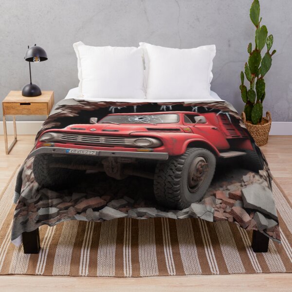 Item preview, Red Truck Hole in A Wall designed and sold by deniz kaya.