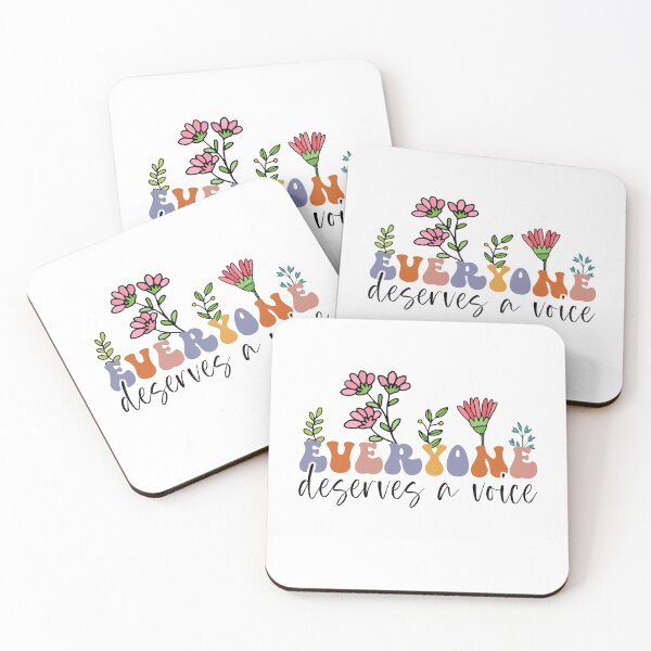 Item preview, Floral Speech Therapy, Everyone Deserves A Voice, Funny SLP, Speech Language Pathologist, Speech Therapist, Plant Lover designed and sold by behindthefacts.