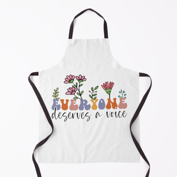 Item preview, Floral Speech Therapy, Everyone Deserves A Voice, Funny SLP, Speech Language Pathologist, Speech Therapist, Plant Lover designed and sold by behindthefacts.