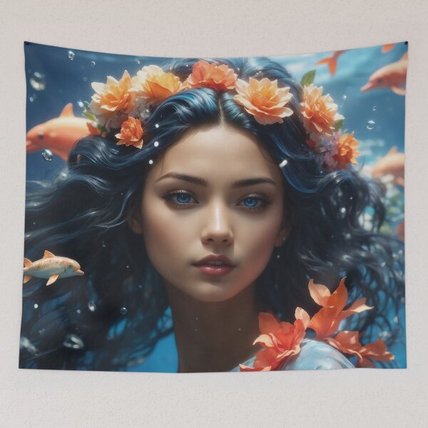 Item preview, Goddess Of The Sea designed and sold by Ghazal-art.