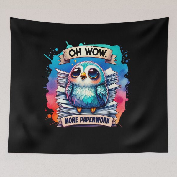 Item preview, ✨Quirky Sarcastic Birds – Funny & Unique Designs on T-Shirts, Mugs, Stickers & More designed and sold by artedigital99.