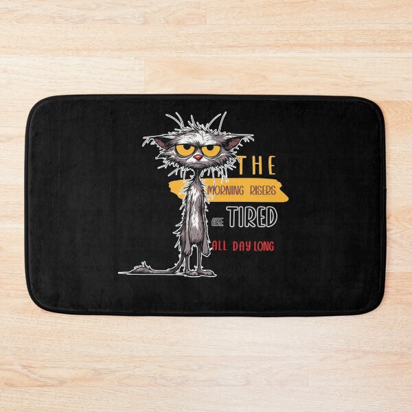 Item preview, the morning risers are tired all day long    designed and sold by KolbaVison.