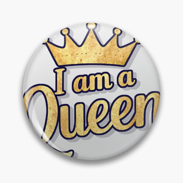 Item preview, Sticker T-Shirt Design Trending: I am a Queen designed and sold by ForeverPrintsOK.