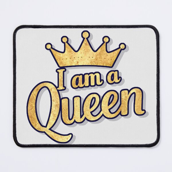 Item preview, Sticker T-Shirt Design Trending: I am a Queen designed and sold by ForeverPrintsOK.