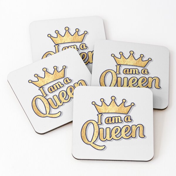 Item preview, Sticker T-Shirt Design Trending: I am a Queen designed and sold by ForeverPrintsOK.
