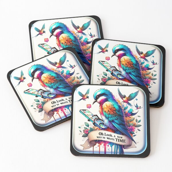 Item preview, ✨Quirky Sarcastic Birds – Funny & Unique Designs on T-Shirts, Mugs, Stickers & More designed and sold by artedigital99.