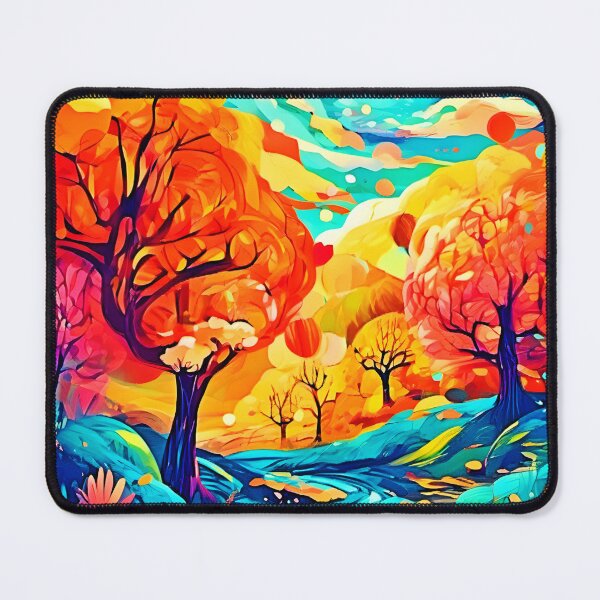 Item preview, Enchanting Autumn Moonlit Path designed and sold by Health And Fitness Posts e-Store.