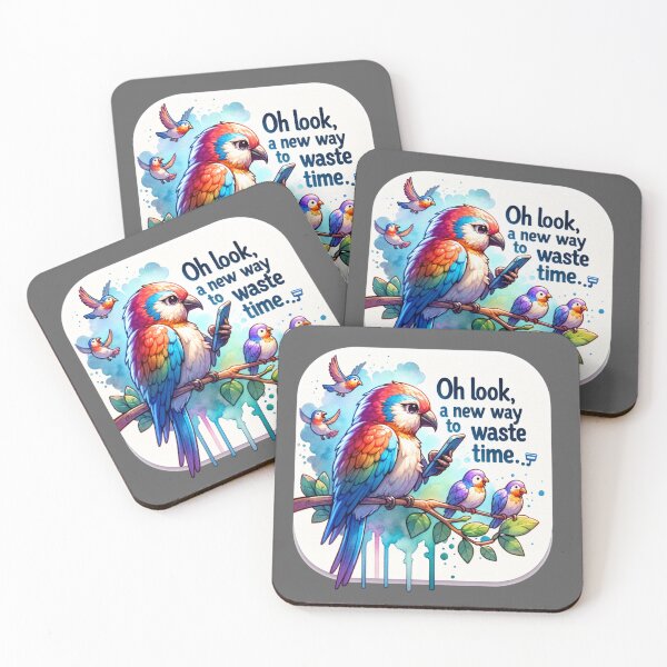Item preview, ✨Witty Sarcastic Birds – Humorous Designs for T-Shirts, Mugs, Stickers & More designed and sold by artedigital99.