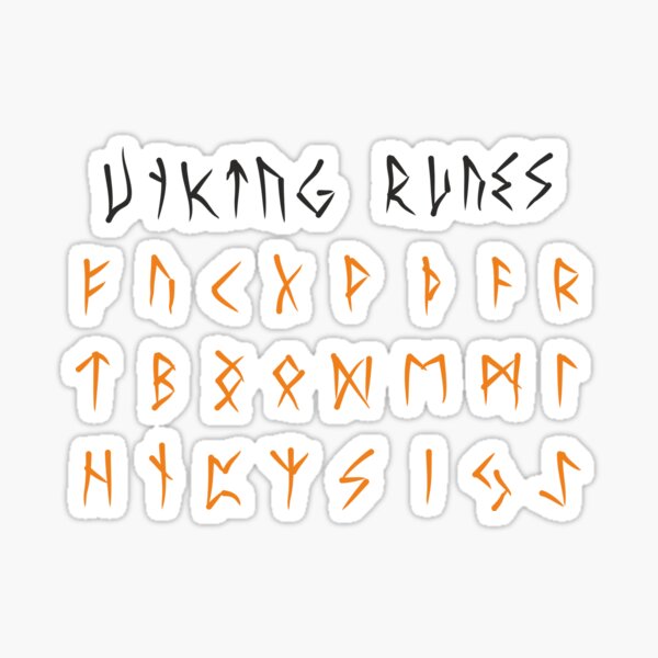 Item preview, Viking Runes designed and sold by Aguaraguazu.