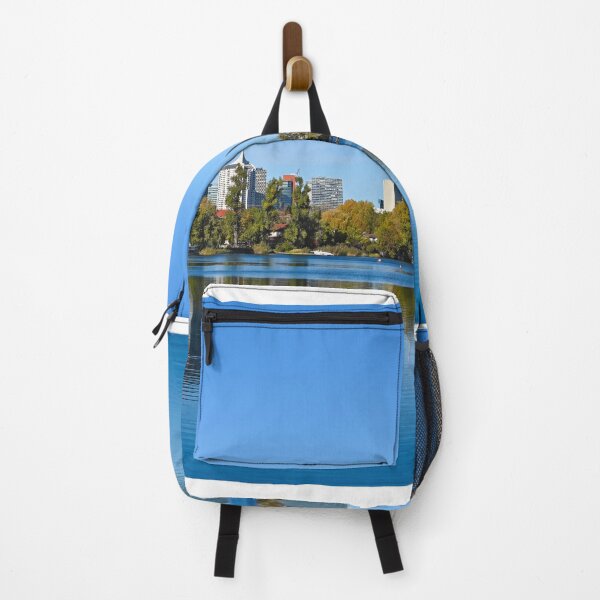 Item preview, Skyline of Vienna and Donau river,riverside, autumn season,Austria designed and sold by goceris.
