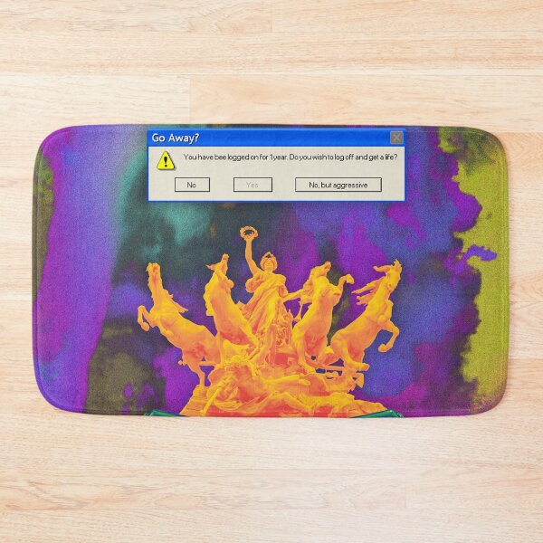 Item preview, DO YOU WANT TO LOG OFF AND GET A LIFE? designed and sold by The Turbulent Architect.