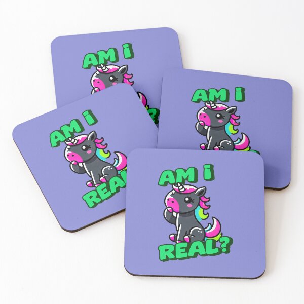 Item preview, Am I Real? -  Charlie Incredible art for the unicorn lover in your life, great gift for daughters, girlfriends, wives and more designed and sold by 3DAF.