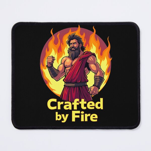 Item preview, Warrior in Flames Crafted by Fire designed and sold by artwaves.