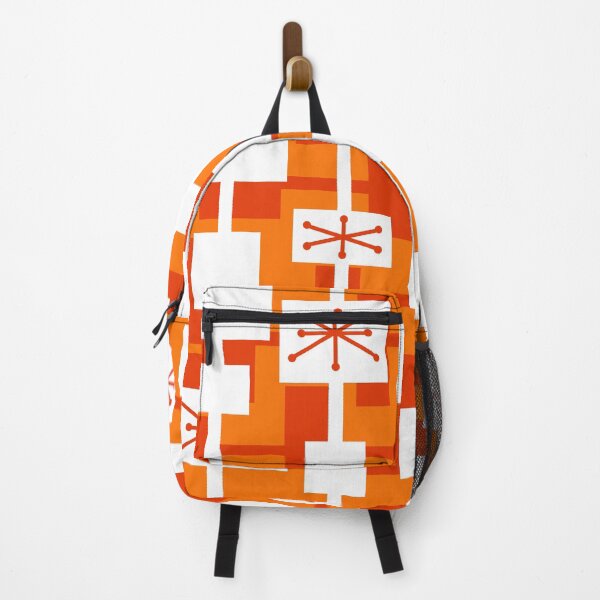 Artikelvorschau, Mid Century Modern Geometrische Formen Dunkelorange entworfen und verkauft von thepixelgarden.