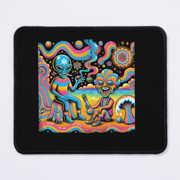 Item preview, Psychedelic Alien and Happy Acid Man designed and sold by Noussairox.