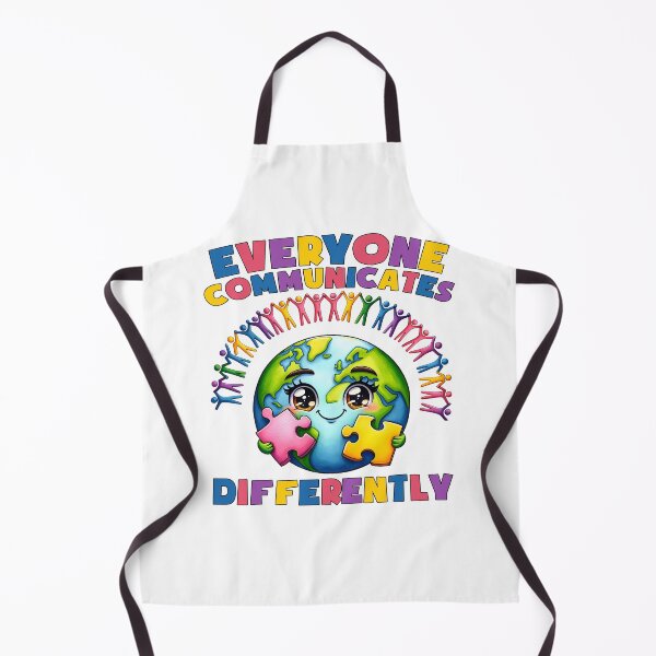 Item preview, Everyone Communicates Differently, Autism Awareness, Mental Health, ABA Therapist, Speech Therapy, BCBA, RBT, AAC designed and sold by behindthefacts.