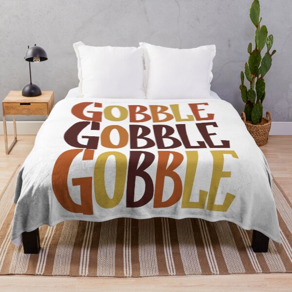 Item preview, Gobble Gobble Thanksgiving Autumn Vibes designed and sold by Quirky Shirts.