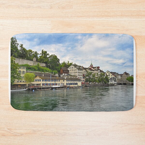 Item preview, Lindenhof and Limmet river old town Zurich Switzerland designed and sold by goceris.