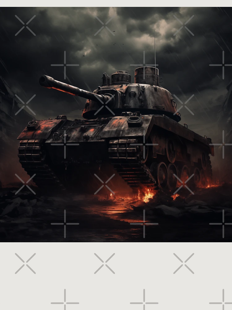 Thumbnail 6 von 6, Premium Oversized Pullover, Panzer designt und verkauft von Rtymer.