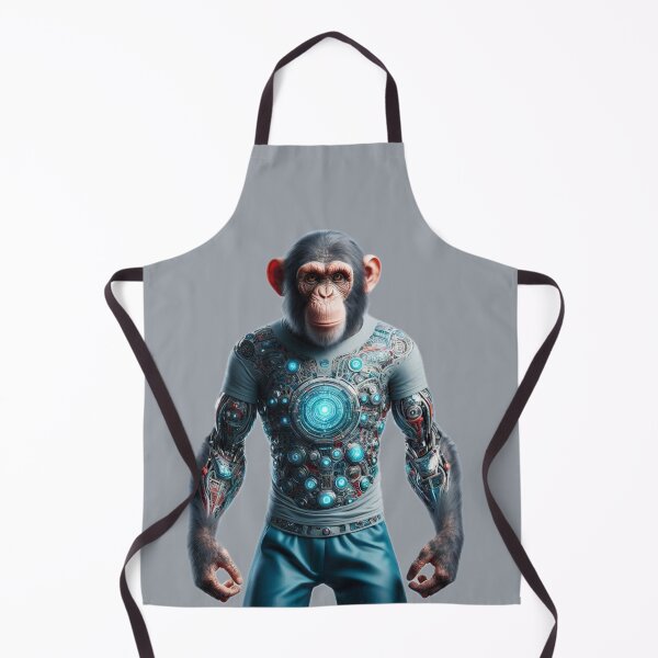 Item preview, Title: Monkey in T-Shirt and Pants: Stylish and Trendy Outfit designed and sold by nada-art.