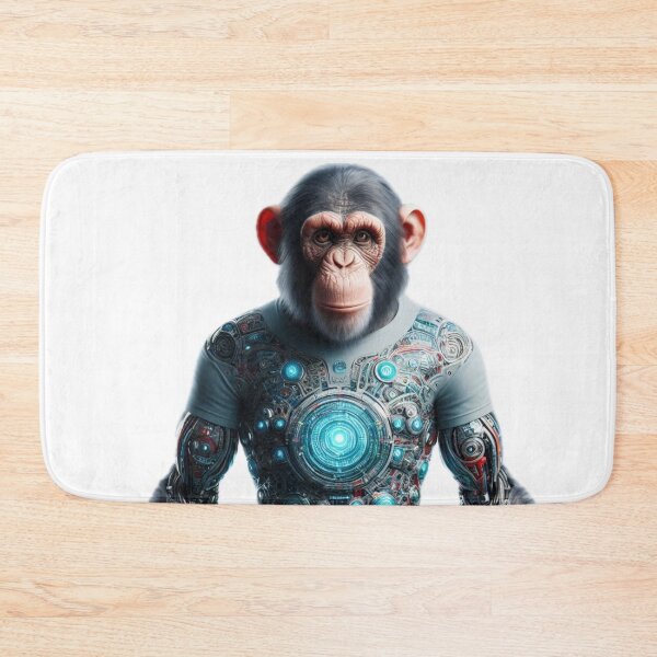 Item preview,  Title: Monkey in T-Shirt and Pants: Stylish and Trendy Outfit designed and sold by nada-art.