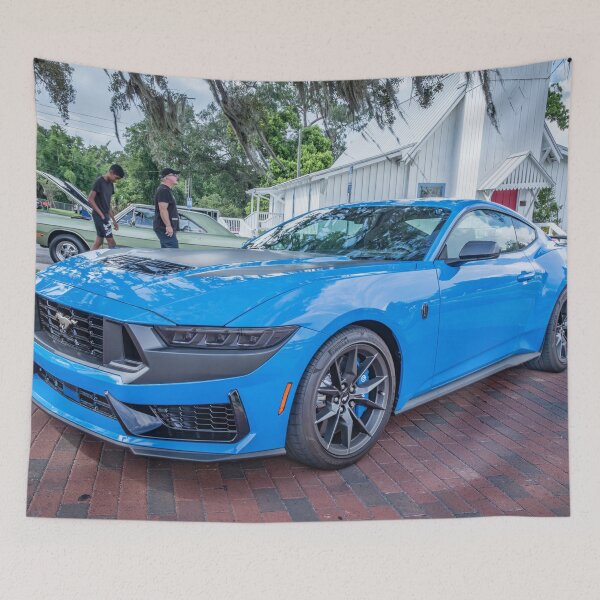 Item preview, 2024 Grabber Blue Ford Mustang Dark Horse X100 designed and sold by RichFrancoCars.
