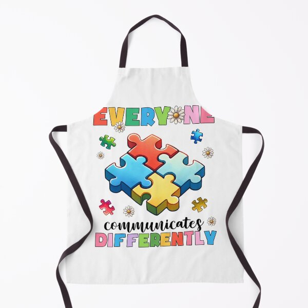 Item preview, Everyone Communicates Differently, Autism Awareness, Mental Health, ABA Therapist, Speech Therapy, BCBA, RBT, AAC designed and sold by behindthefacts.