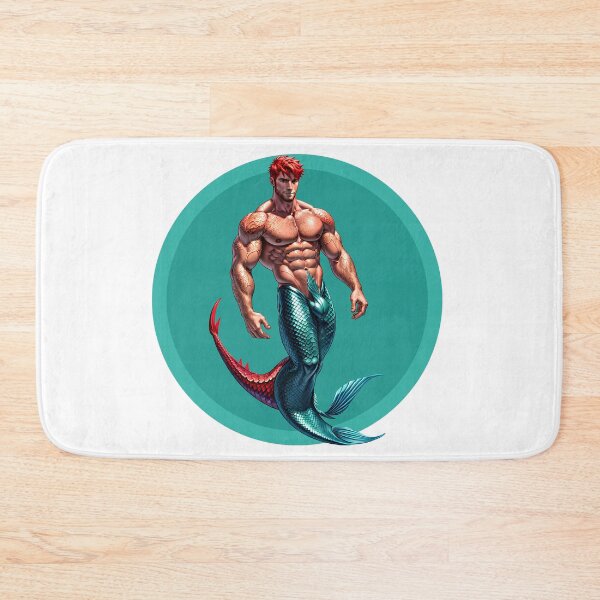 Item preview, Red Merman - Hot Ginger Gay Merman designed and sold by Live Out Gear.