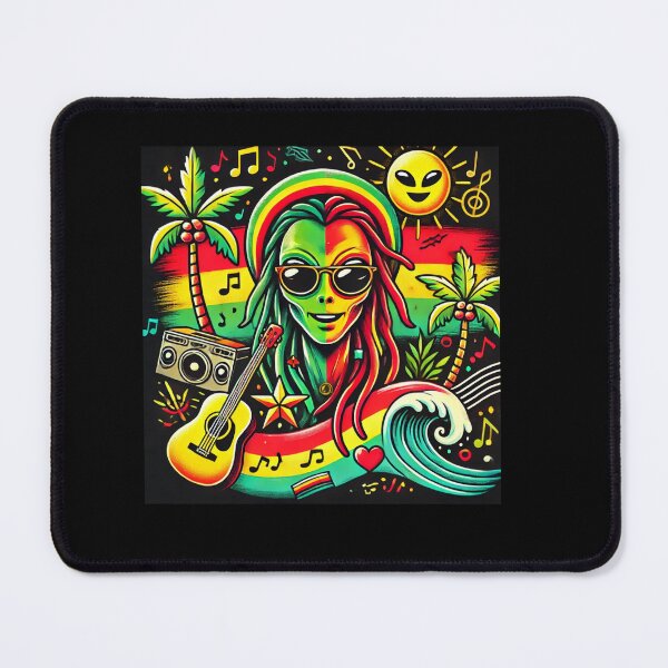 Item preview, Reggae-Inspired Summer Alien and Human Fusion designed and sold by Noussairox.