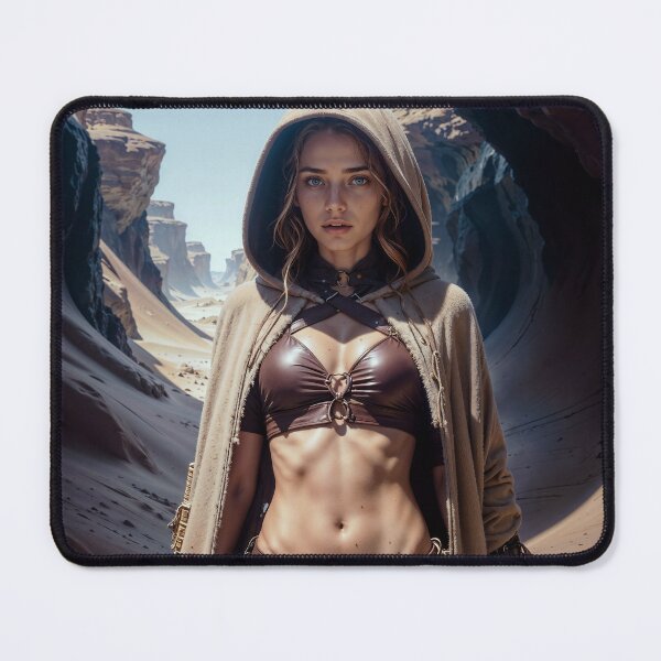 Item preview, Borderland Woman designed and sold by EnticingAI.