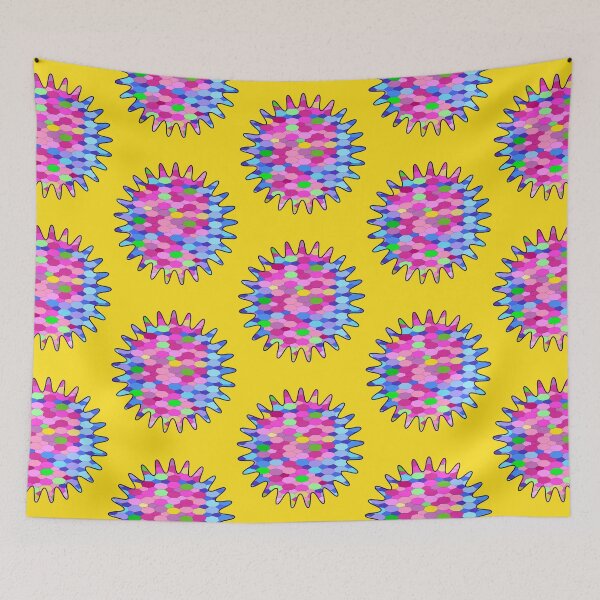 Item preview, Hexa-Flower (4Color) designed and sold by HaNoFri.