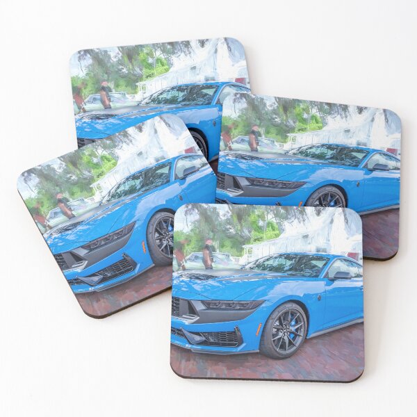 Item preview, 2024 Grabber Blue Ford Mustang Dark Horse X104 designed and sold by RichFrancoCars.