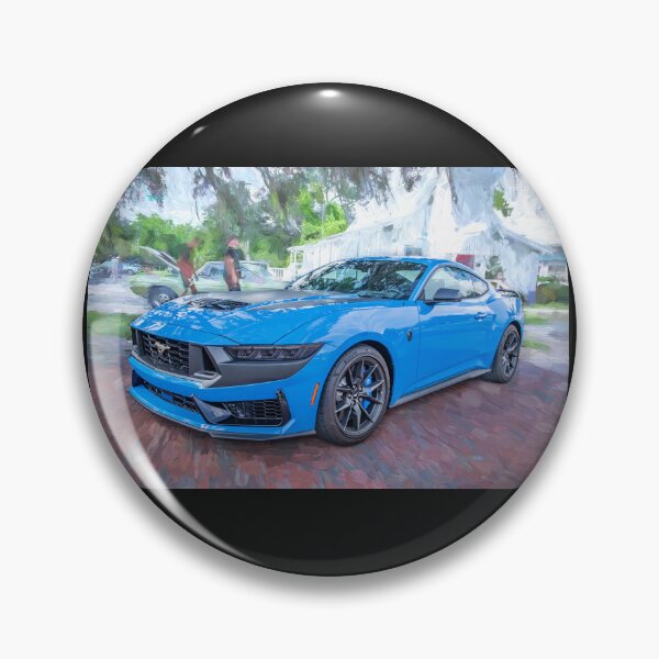 Item preview, 2024 Grabber Blue Ford Mustang Dark Horse X104 designed and sold by RichFrancoCars.