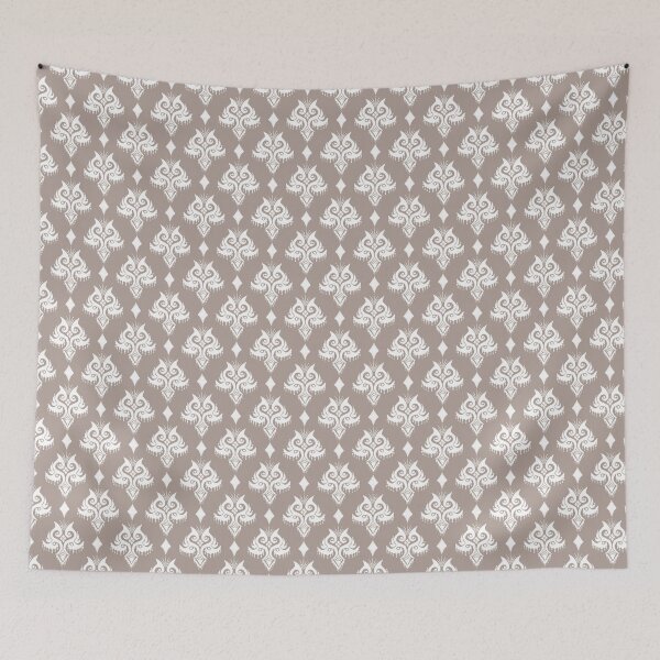 Item preview, Hand drawn illustration of Ikat Paisley. Traditional seamless geometric pattern. designed and sold by Nitthawan.