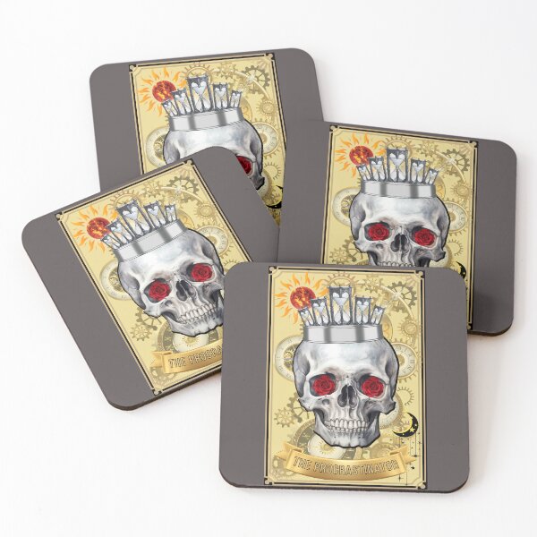 Item preview, The Procrastinator Funny Tarot Playing Card designed and sold by TMG Tees.