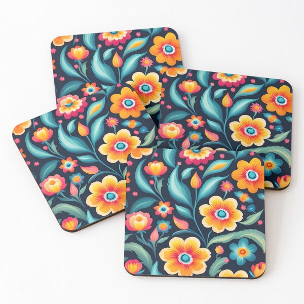 Item preview, Mexican Splendor in Colorful Flowers designed and sold by Omarupattern51.