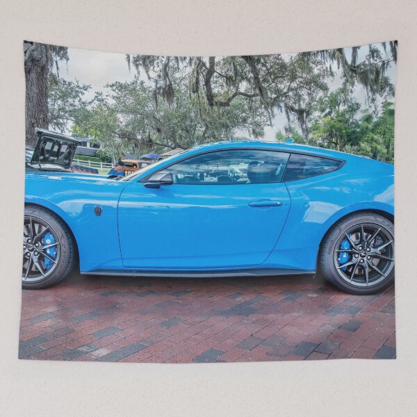 Item preview, 2024 Grabber Blue Ford Mustang Dark Horse X108 designed and sold by RichFrancoCars.