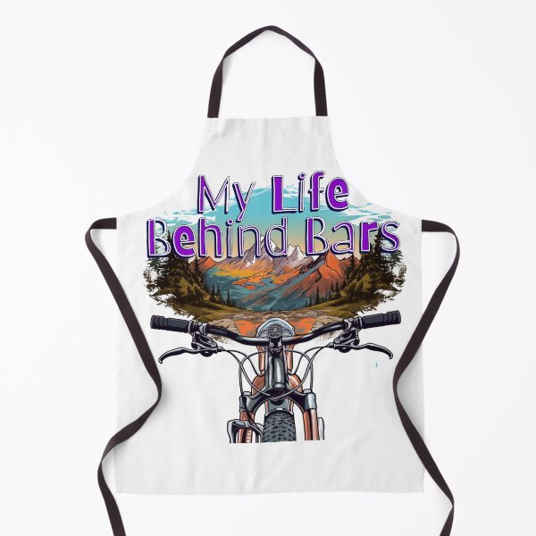 Item preview, Mountain Biking - My Life Behind Bars designed and sold by TamarackFlair.