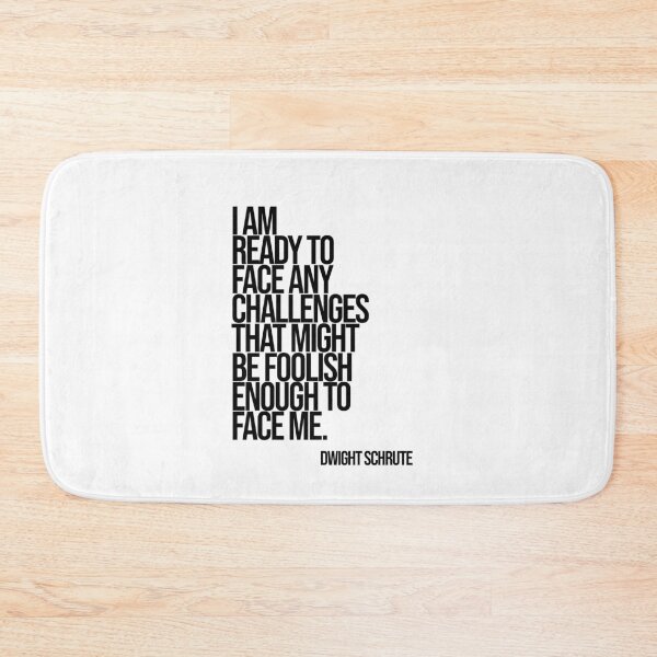 Item preview, Dwight SchruteThe Office Funny Quote designed and sold by Enea Kelo.